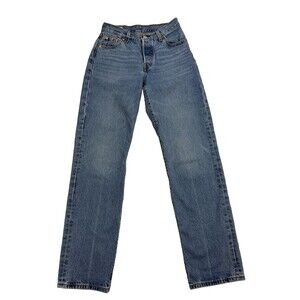Levi’s 514 Straight Leg Jeans Mens 26x32 Medium Wash Classic Denim Pants